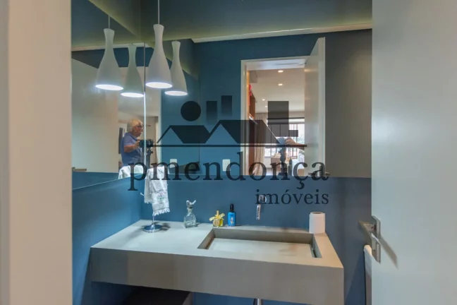 Imagem Vila Romana apartamento decorado, 3 suites, varanga gourmet, 3 vagas 187 m2