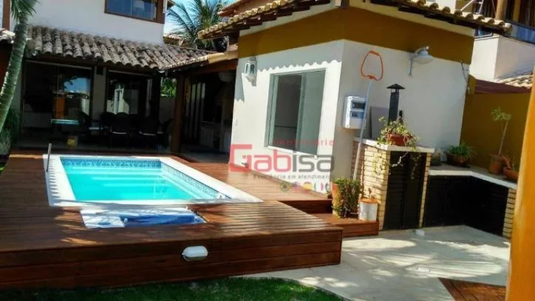 Imagem Casa com 4 dormitórios à venda, 290 m² por R$ 1.850.000,00 - Portinho - Cabo Frio/RJ