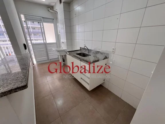 Imagem Apartamento com 1 suíte e 1 vaga demarcada em Prédio com Lazer completo no bairro da Vila Mathias em Santos por R$ 370 mil