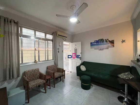Imagem Apartamento com 3 dormitórios à venda, 90 m² por R$ 490.000,00 - Aparecida - Santos/SP