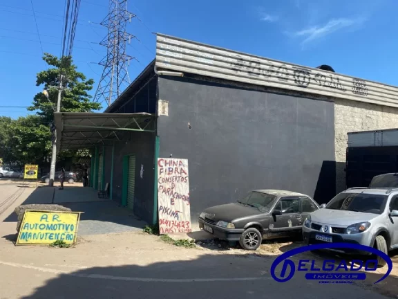 Imagem DELGADO aluga GALPÃO com 300m2 Coberto e mais 350m2 de terreno (area descoberta) de frente Rod. Gov. Mario Covas ( BR 101) (passarela), Itaborai-RJ.