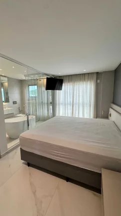 Imagem Apartamento vista mar com 2 suítes e 2 vagas de garagem na Praia Brava em Itajaí/SC