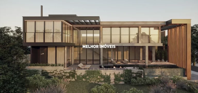 Imagem Casa magnifica nova mobiliada alto padrão em condomínio fechado com 5 suítes, 8 vagas em Balneário Camboriú.