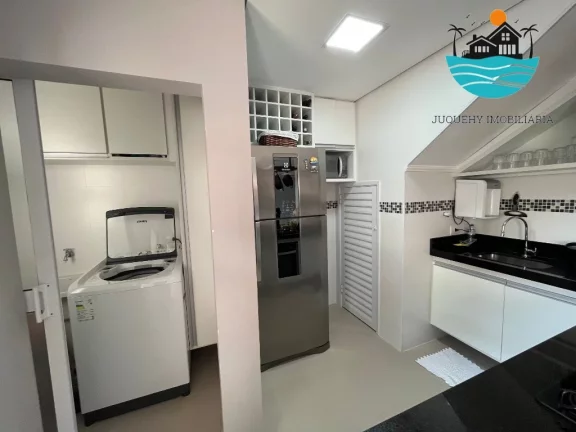 Imagem Casas Temporada Juquehy Aluguel, com 4 suítes, 150m da praia - Acomodação 8 pessoas | Juquehy Imobiliária