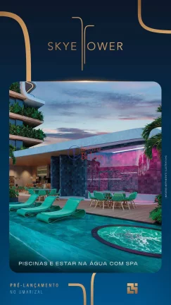 Imagem Imóveis Belém vende Skye Tower Studio de 39m² no Umarizal Imagem Imóveis Belém vende Skye Tower Studio de 39m² no Umarizal