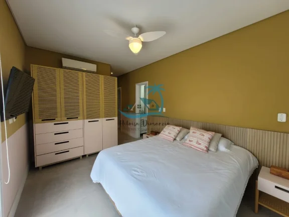 Imagem Apartamento cobertura penthouse com 4 suítes, vagas para 4 carros, 251 m² a venda no Itaguá em Ubatuba.