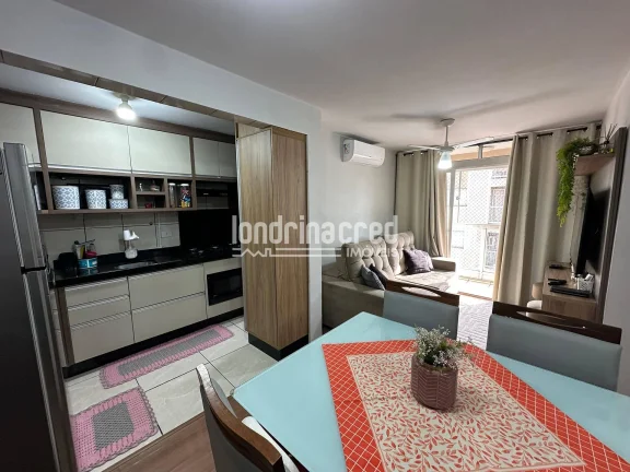 Imagem Apartamento à venda no Alameda Europa, todo planejado, com 2 quartos, sacada com skin glass e lazer completo no condomínio.
