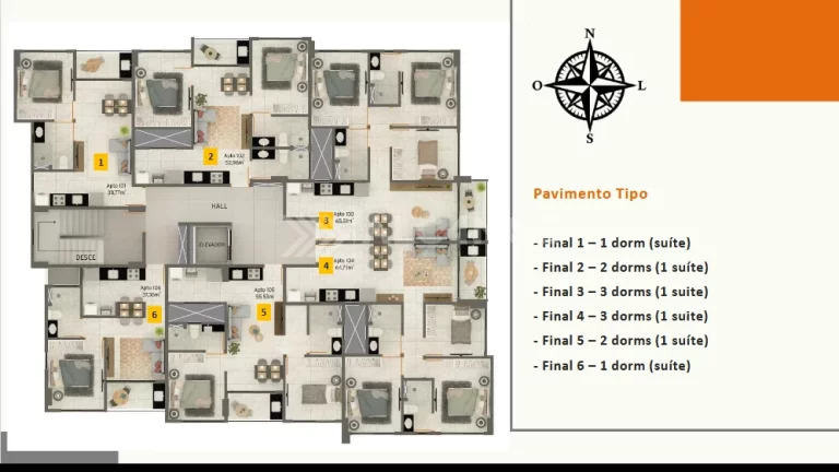 Imagem Apto - 1 Quarto - 38 m² - Formosa, Cabedelo/PB