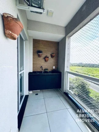 Imagem Apartamento com 2 dormitórios 1 suíte repleto de armários planejados nos dormitórios e cozinha ar cond 65 m2 Condomínio Plaza Itu à venda