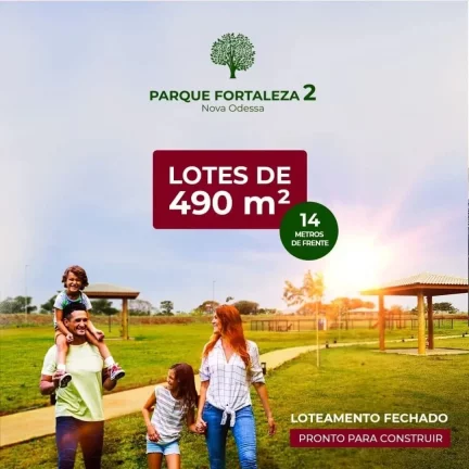 LOTES NO PARQUE FORTALEZA - NOVA ODESSA