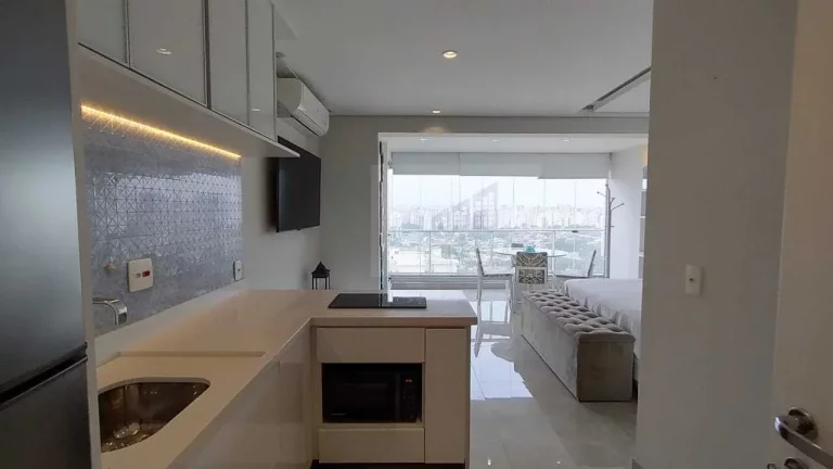 Imagem STUDIO À VENDA NO BROOKLIN COM VARANDA INTEGRADA GARAGEM COM DEPOSITO