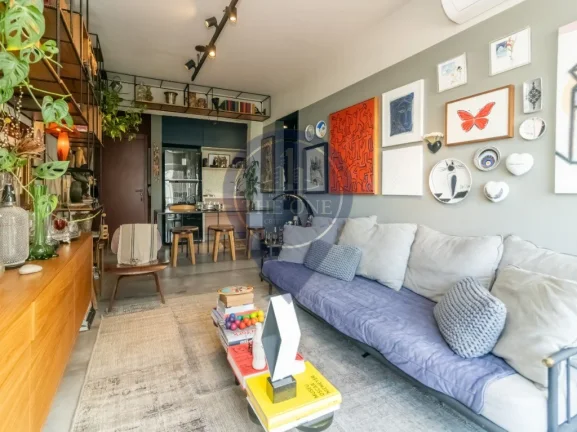 Imagem Apartamento à venda em São Paulo-SP, Consolação: 1 quarto, 2 salas, 1 banheiro, 1 vaga de garagem, 49m². Venha conhecer!