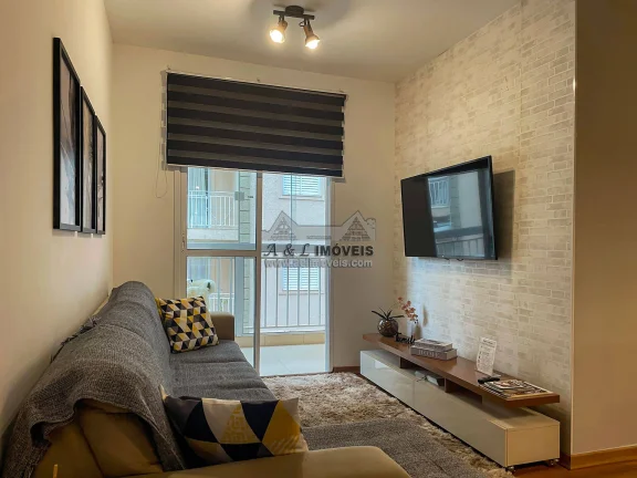 Imagem Apartamento 2 dorms. Reali Fiori — varanda, Airbnb | Campos do Jordão