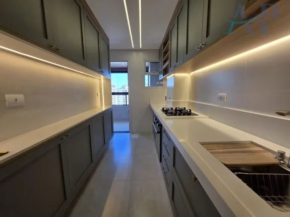 Imagem Apartamento na Guilhermina em Praia Grande Mobiliado e Decorado