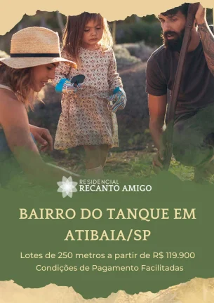 Imagem Terrenos no Residencial Recanto Amigo em Atibaia