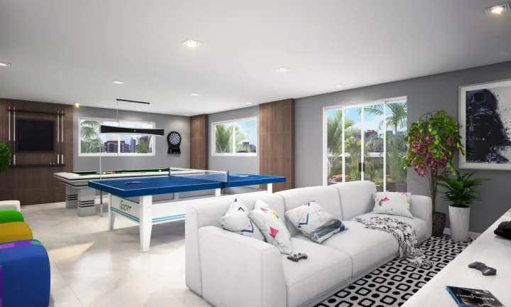 Imagem APARTAMENTO COM 79.55 m² - BOQUEIRAO - PRAIA GRANDE SP