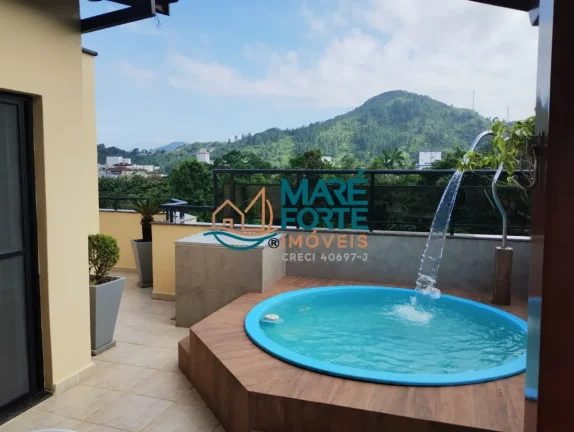 Imagem Cobertura duplex com uma linda vista para a mata atlântica!