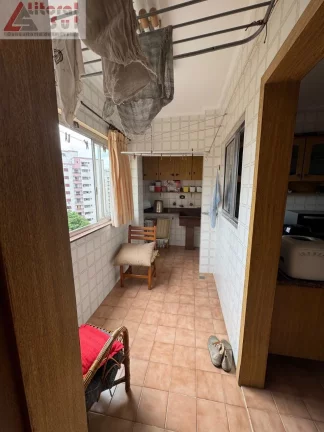 Imagem Imperdível cobertura à venda em Praia Grande-SP, bairro Tupi! 3 quartos, 1 suíte, 2 salas, 2 banheiros, garagem, 185m²!