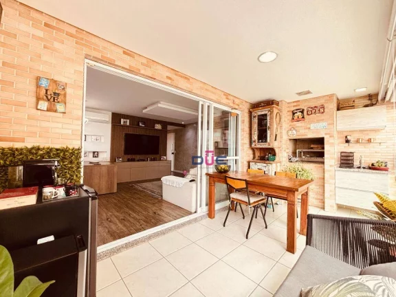 Imagem Apartamento com 3 dormitórios à venda, 106 m² por R$ 1.120.000 - Ponta da Praia - Santos/SP