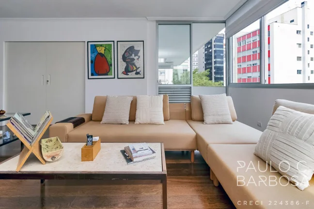 Imagem Higienópolis Venda - 3 Dormitórios (2 Suítes) - 2 Vagas - Mobiliado - 270m²