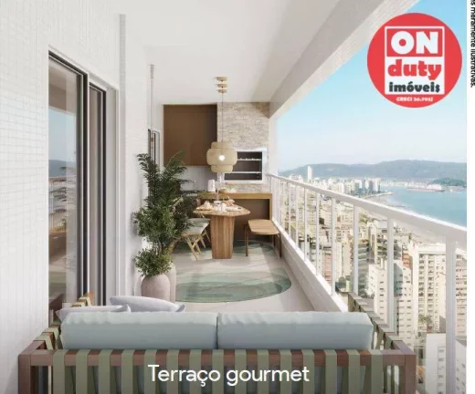 Imagem Apartamento com 2 suítes à venda, 97 m² a partir de R$ 1.245.696 - Embaré - Santos/SP