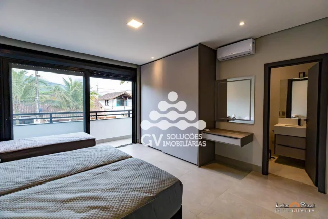 Imagem Casa nova com 5 dormitórios à venda - Condomínio Lagoinha - Ubatuba/SP