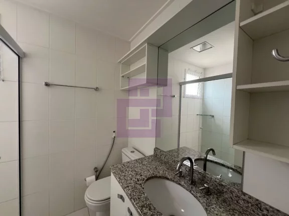 Imagem Apartamento de 83 m² locação condomínio clube, uma mega suíte com closet e 2 vagas