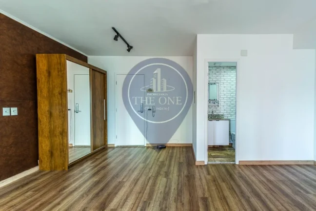 Imagem Apartamento para locação na Bela Vista, São Paulo-SP: 1 quarto, 2 salas, 1 banheiro, 1 vaga de garagem. Agende sua visita!