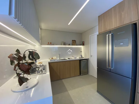 Imagem Apartamento de 141m c/ 3 suítes, terraço gourmet,2 vagas,Churrasqueira,Fitness, Pet Place, Piscina, Sauna, Solarium, Spa, Bicicletário,Salão de Festas