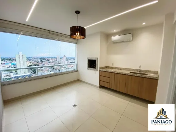 Imagem Apartamento 3 quartos, semi mobiliado, 3 vagas, condomínio Essenza, Cuiabá-MT