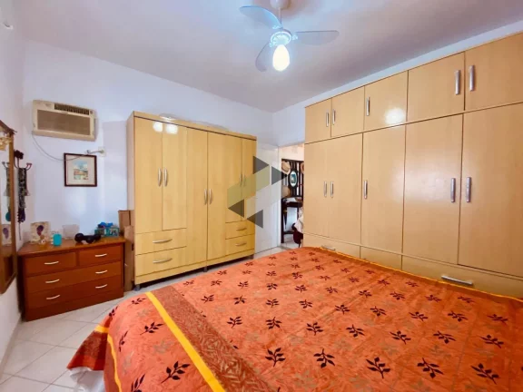 Imagem Apartamento para Venda em Santos, Embaré, 2 dormitórios, 2 banheiros, 1 vaga