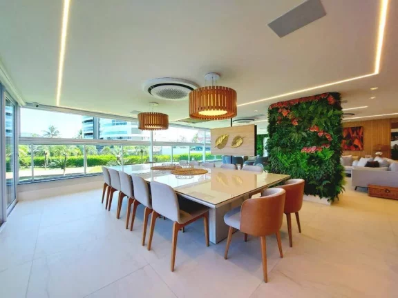 Imagem Luxuoso apartamento Garden p?(C) na areia frontal à venda na Riviera, Módulo 2