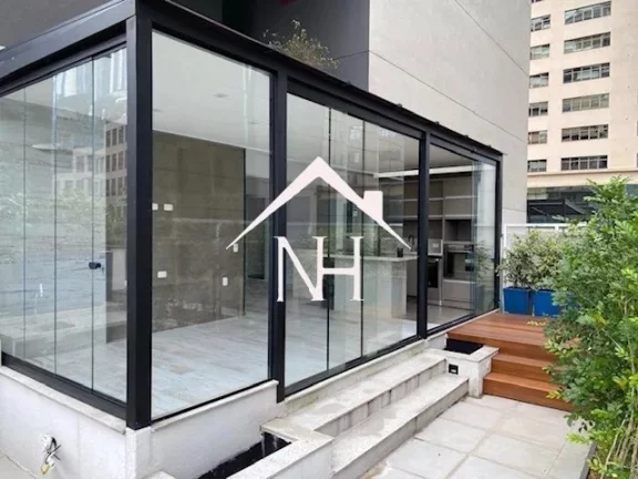 Apartamento garden mobiliado de 84m c/ varanda gourmet, 1 suíte, 1 vaga,