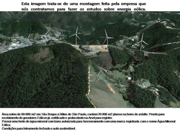 Imagem Área para Incorporação à Venda – São Roque/SP