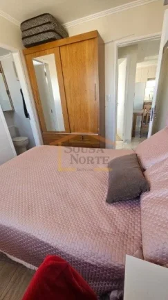 Imagem Apartamento com 55m², dispõe de 2 dormitórios, sendo 1 suite, 2 banheiros, sala para dois ambient...