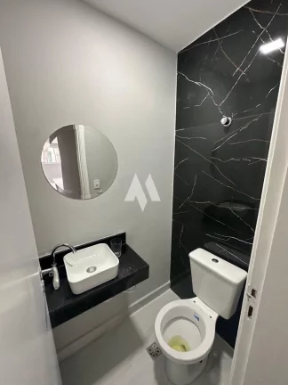 Imagem Casa Sobreposta com 3 dormitórios e 3 suítes com piscina - Boqueirão / Santos