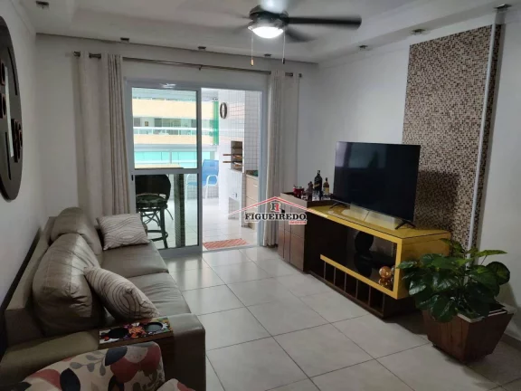 Imagem Apartamento à venda, 105 m² por R$ 800.000,00 - Vila Guilhermina - Praia Grande/SP