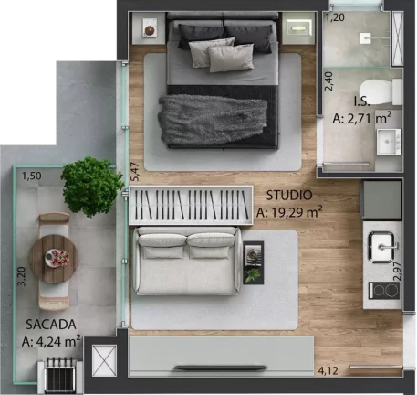 Imagem The Balance - Apartamento à venda no bairro Bigorrilho - Curitiba/PR