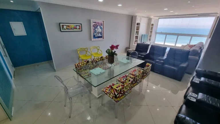 Imagem Apartamento com 4 dormitórios à venda, 180 m² - Pitangueiras - Guarujá/SP