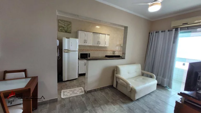 Imagem Apartamento com 2 dormitórios à venda, 69 m² por R$ 515.000,00 - Maracanã - Praia Grande/SP