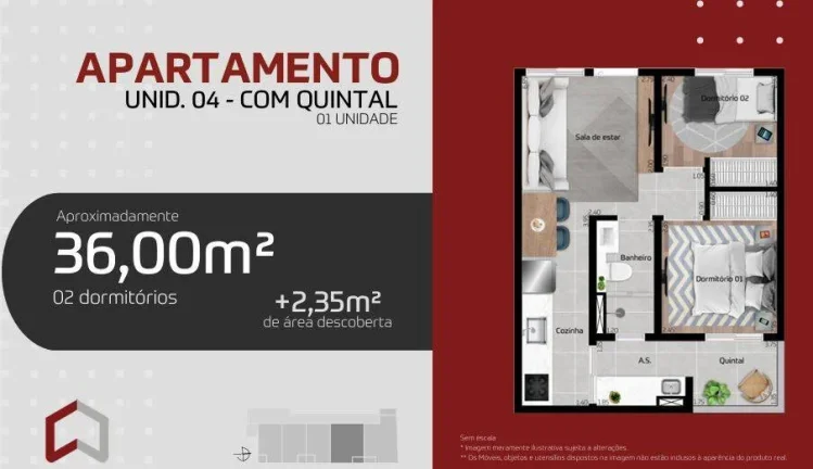 Imagem Lançamento - Apartamentos de 1 e 2 dormitórios em Guaianazes