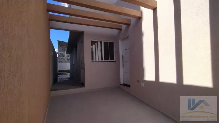 Imagem Casa para Venda em São José dos Pinhais, Del Rey, 3 dormitórios, 1 banheiro, 2 vagas