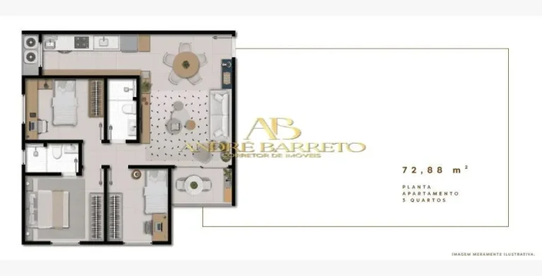 Imagem Condomínio Enseada de Buraquinho - Apartamento 2/4 e 3/4