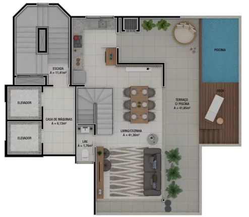 Imagem Bremen Dorf - Apartamento à venda no bairro Pioneiros - Balneário Camboriú/SC