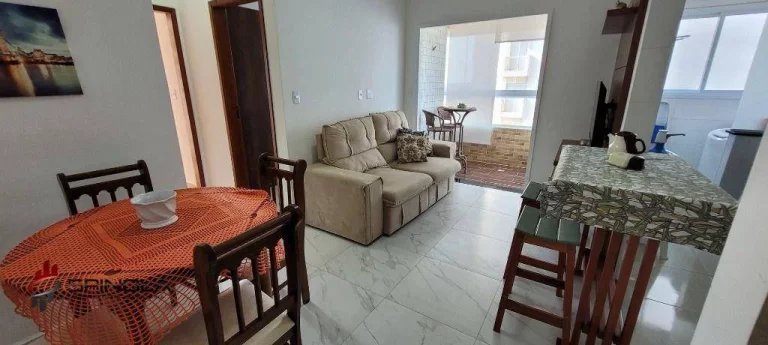 Imagem Apartamento com 2 dormitórios à venda, 62 m² por R$ 590.000,00 - Balneário Flórida - Praia Grande/SP