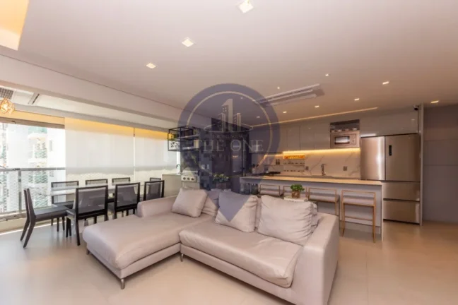 Imagem Luxuoso apartamento de 2 suítes na Vila Gumercindo, São Paulo-SP: 2 quartos, 2 salas, 3 banheiros, 2 vagas, 103m². Venha conferir!