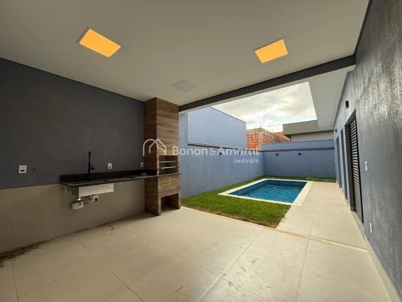 Imagem Casa térrea à venda no Condomínio Campos do Conde 2 - Paulínia/SP
3 suítes | 189 m² de constru...