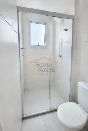 Imagem Apartamento de 31 m² com sala integrada à cozinha, varanda, cozinha equipada com fogão e forno el...