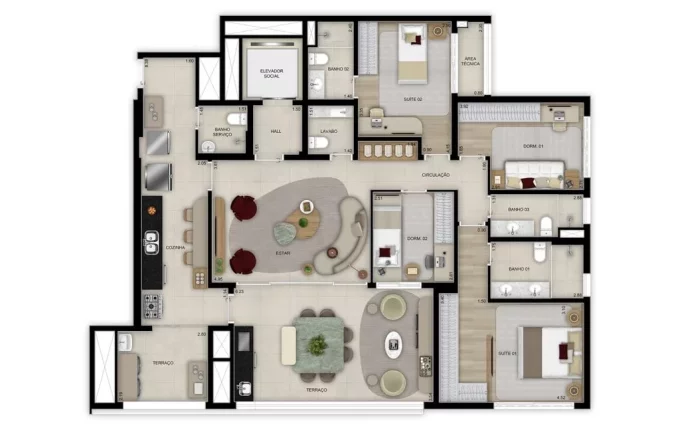 Imagem APARTAMENTO RESIDENCIAL em São Paulo - SP, Santo Amaro