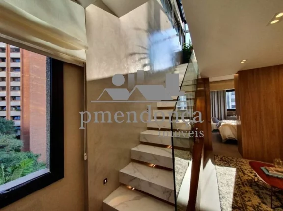 Imagem Cobertura Duplex totalmente mobiliada com 80m² decorada em plena Rua Bahia.